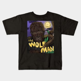 The Wolf Man Kids T-Shirt